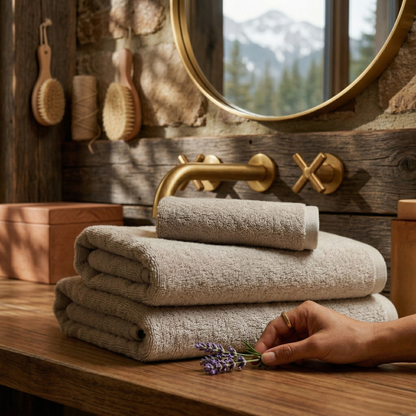 Finole Grand Hotel Handtücher Set aus ägyptischer Baumwolle