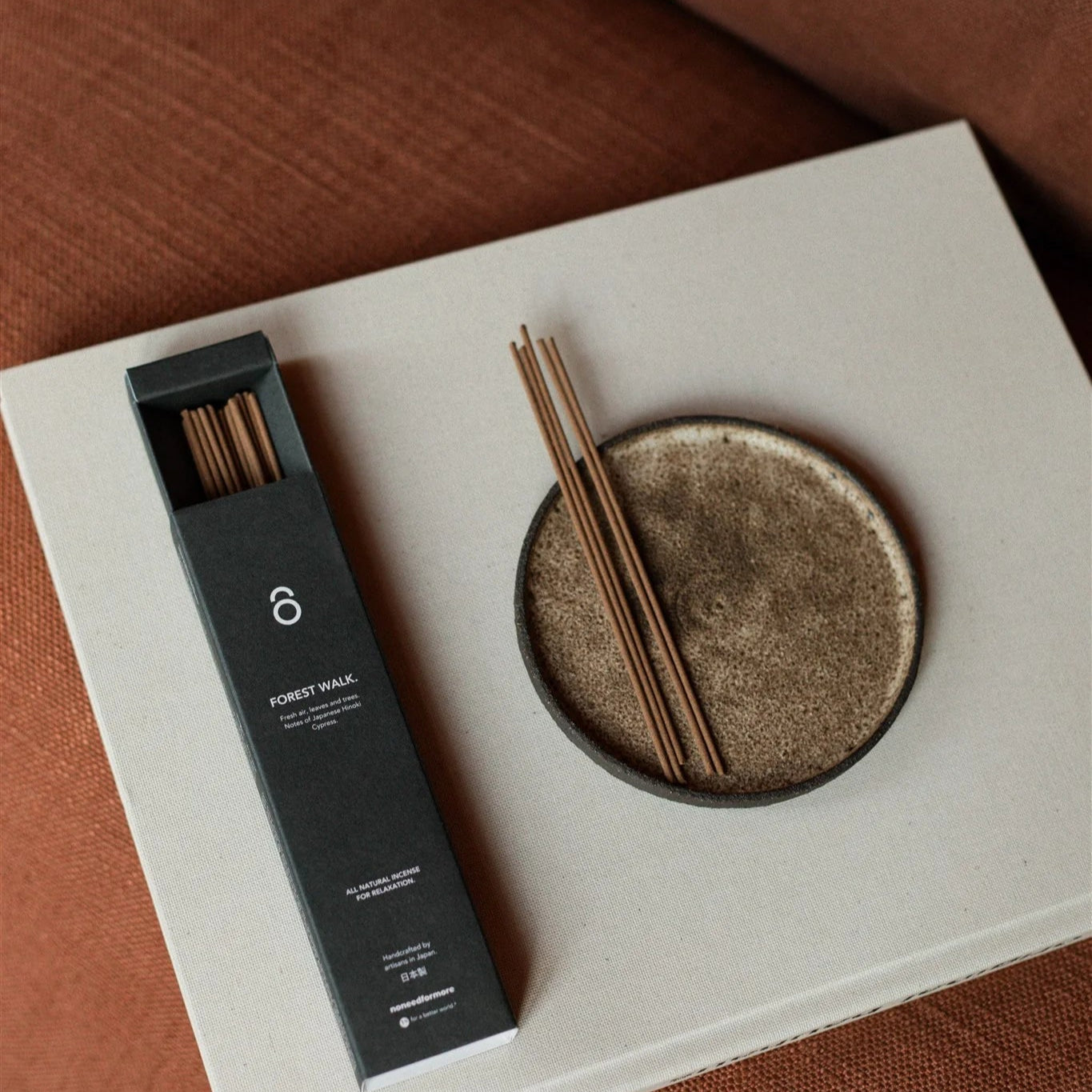 no need for more - Natürliche Räucherstäbchen - ""Forest Walk" - Tanne, Hinoki Zypresse - Verdancia