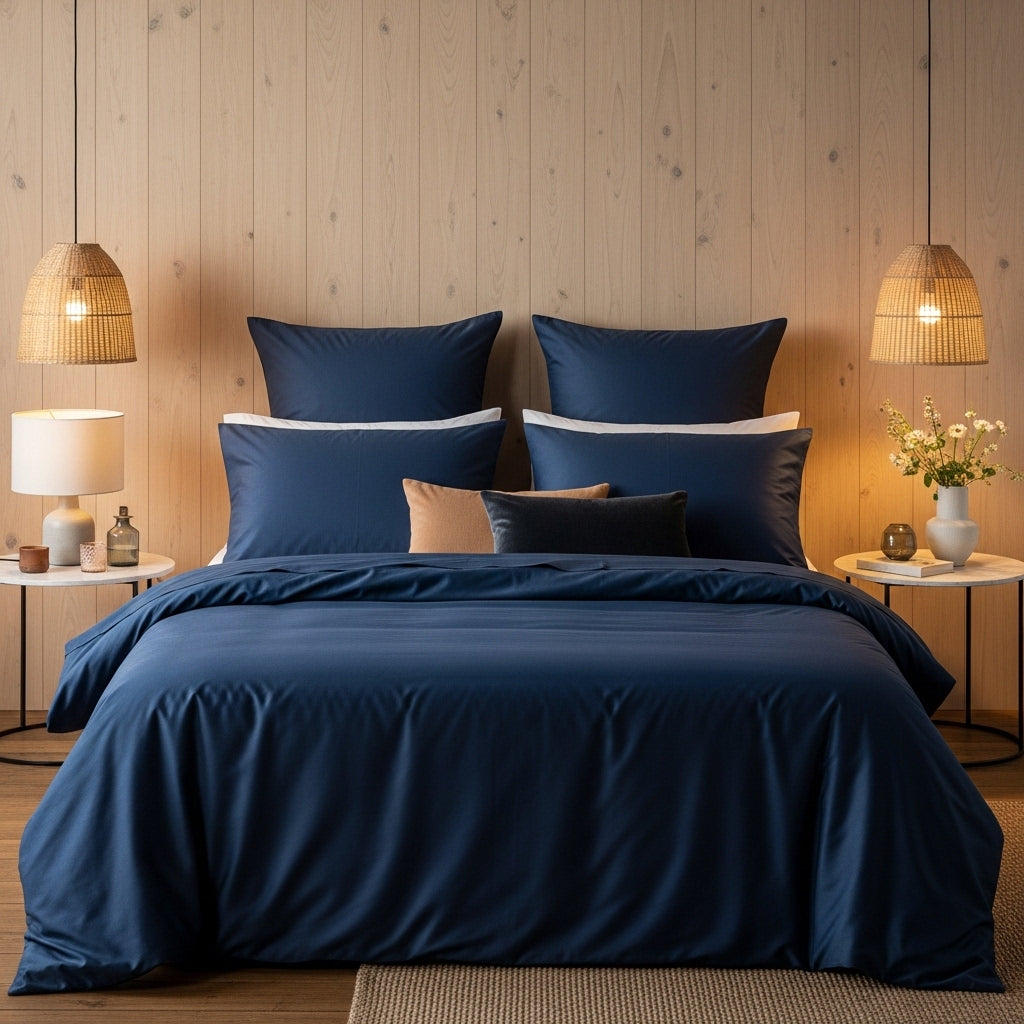 Finole Luxe Satin Spannbettlaken aus ägyptischer Baumwolle