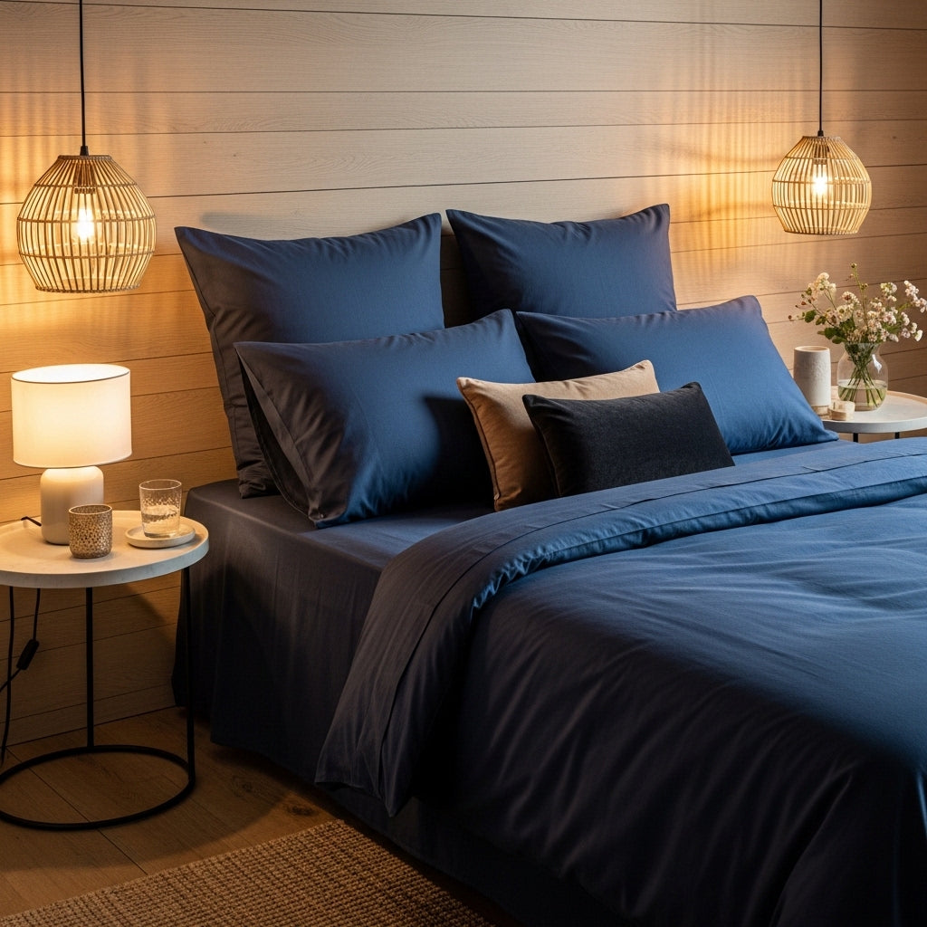 Finole Luxe Satin Spannbettlaken aus ägyptischer Baumwolle