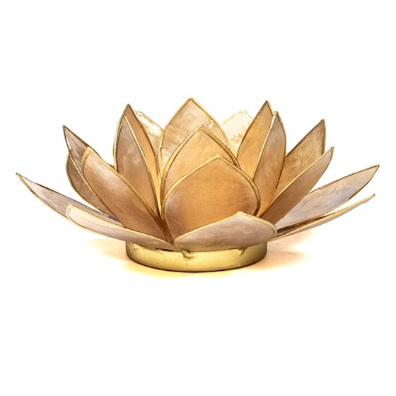 Lotus Vita Teelicht Capiz - 