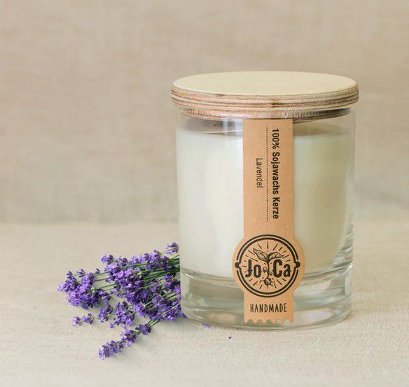 Soy scented candle - Lavender