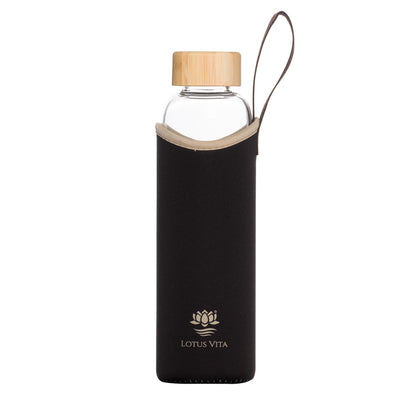 Neoprene protective cover for drinking bottle