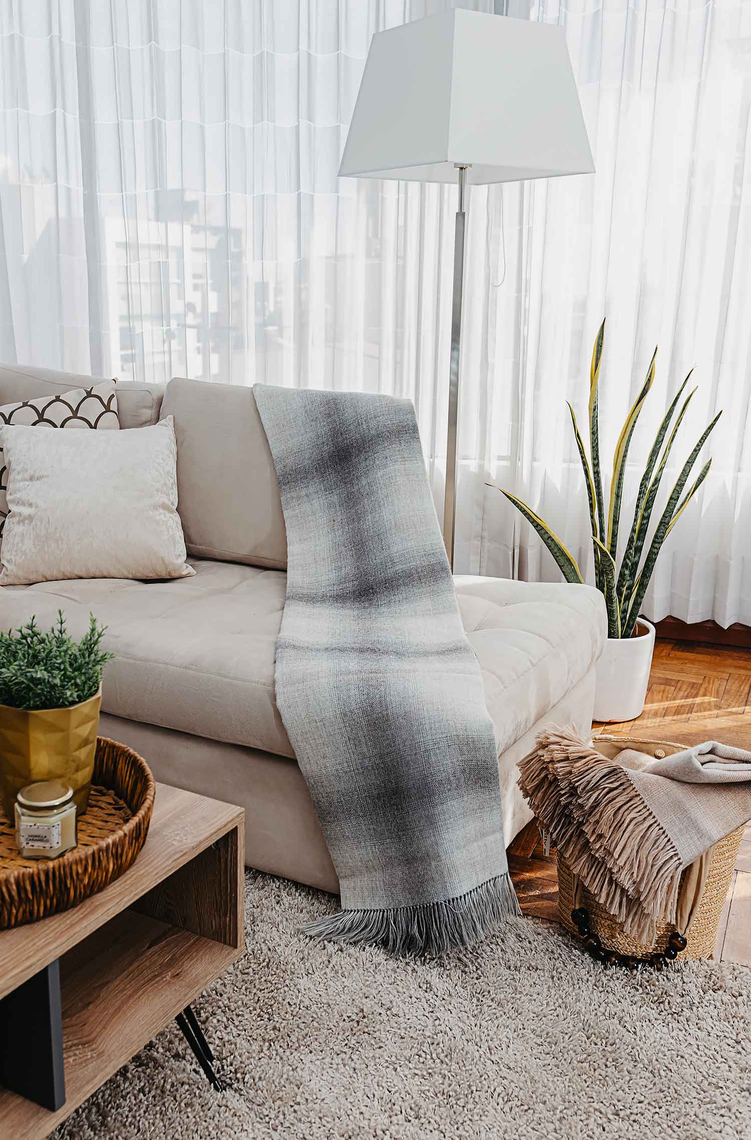 KUNA UKULELE Decke – Baby-Alpaka & Seide | weich & elegant Verdancia Apu Kuntur 3