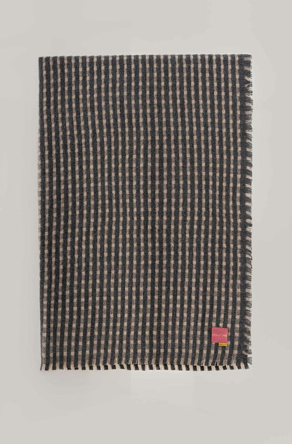 KUNA - Y05 Decke – Premium aus Baby-Alpaka & Seide - Verdancia - Apu Kuntur 1