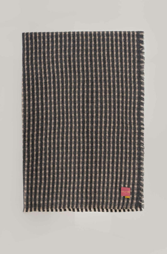 KUNA - Y05 Decke – Premium aus Baby-Alpaka & Seide - Verdancia - Apu Kuntur 1