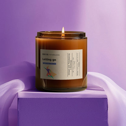 Nava Berlin Letting Go Kerze – 100 % Bio-Sojawachs für Neubeginn & Balance - Verdancia