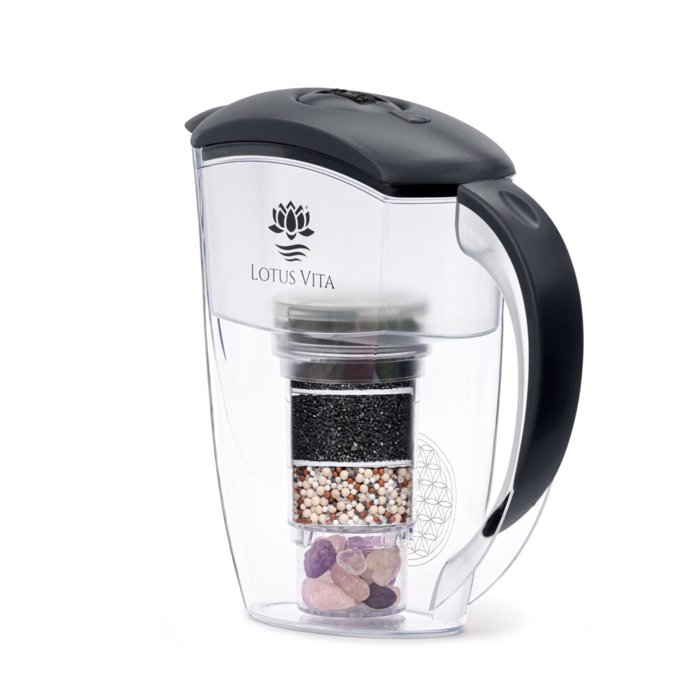Lotus Vita Filterkanne Esprit 1.3L – BPA-frei & nachhaltig – Verdancia®