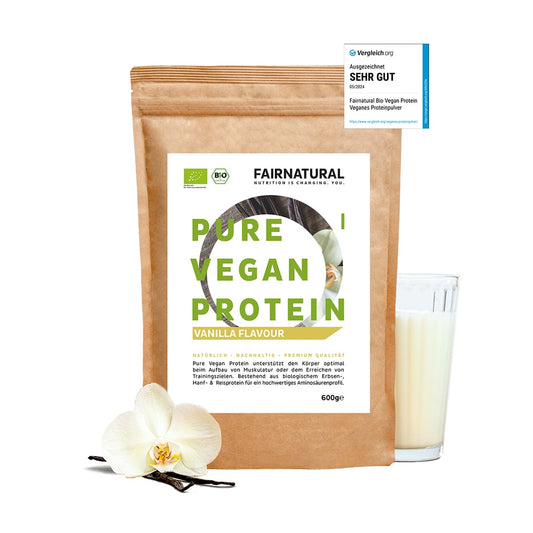 Bio Veganes Proteinpulver Vanille ohne Soja - Verdancia