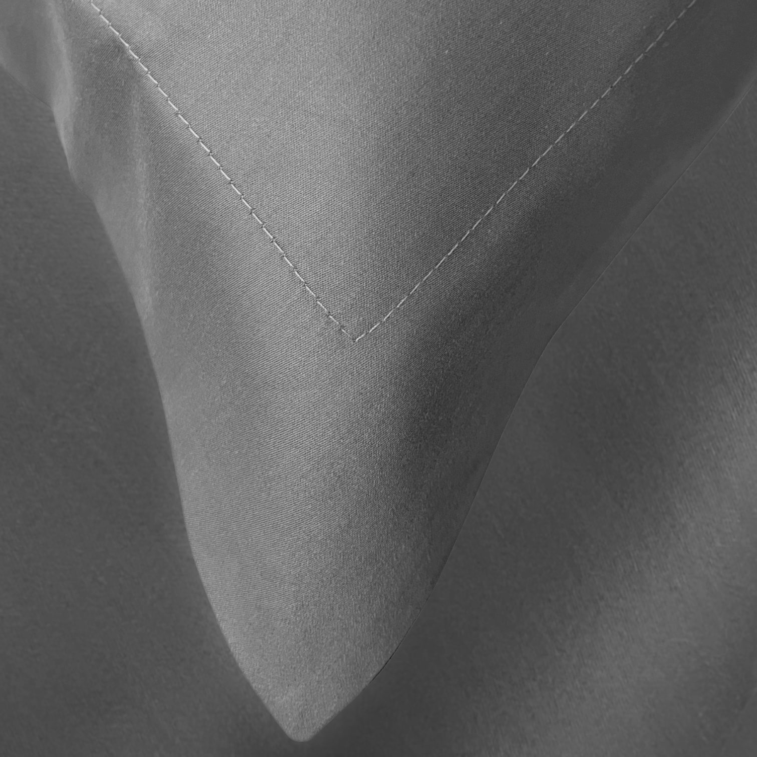 Finole Satin Kissenbezug aus 100% ägyptischer Baumwolle, seidig glatt, glänzend und haarschonend, für luxuriösen Schlafkomfort