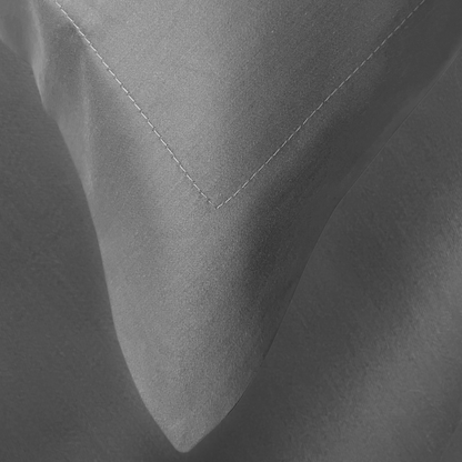 Finole Satin Kissenbezug aus 100% ägyptischer Baumwolle, seidig glatt, glänzend und haarschonend, für luxuriösen Schlafkomfort