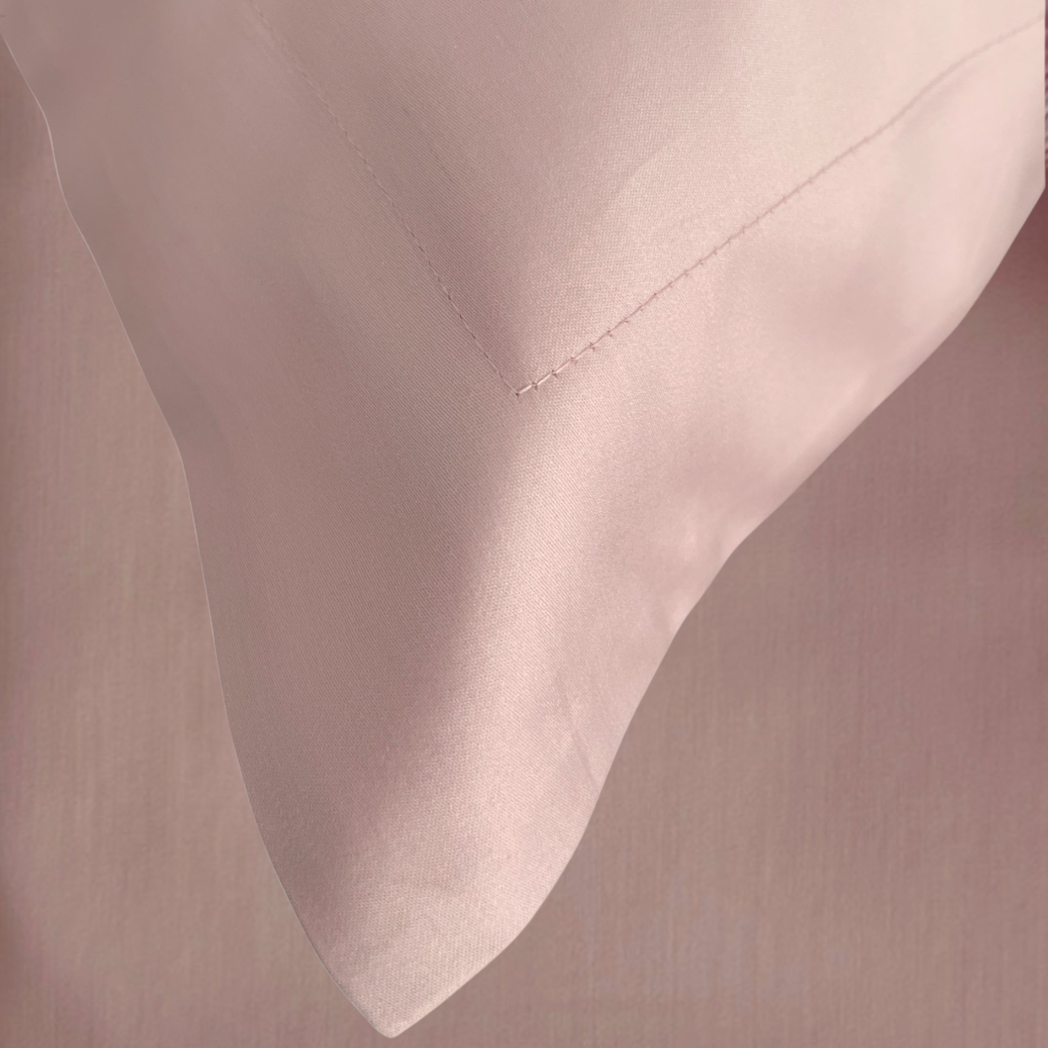 Finole Satin Kissenbezug aus 100% ägyptischer Baumwolle, seidig glatt und glänzend, haarschonend, luxuriöses Bettwäsche-Accessoire