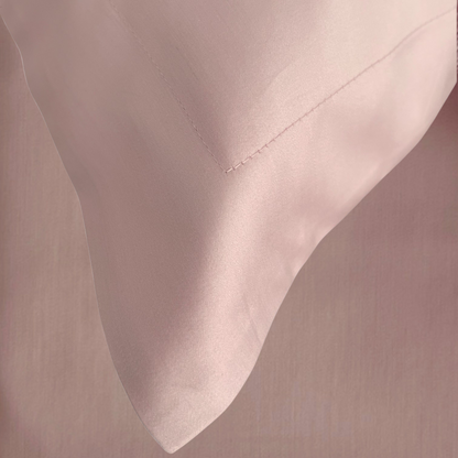 Finole Satin Kissenbezug aus 100% ägyptischer Baumwolle, seidig glatt und glänzend, haarschonend, luxuriöses Bettwäsche-Accessoire