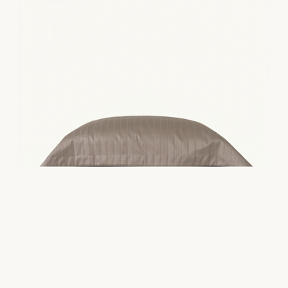 Finole Pinstripes Jacquard Kissenbezug aus 100% ägyptischer Baumwolle, seidig glatt, ganzjährig komfortabel, elegante Textur