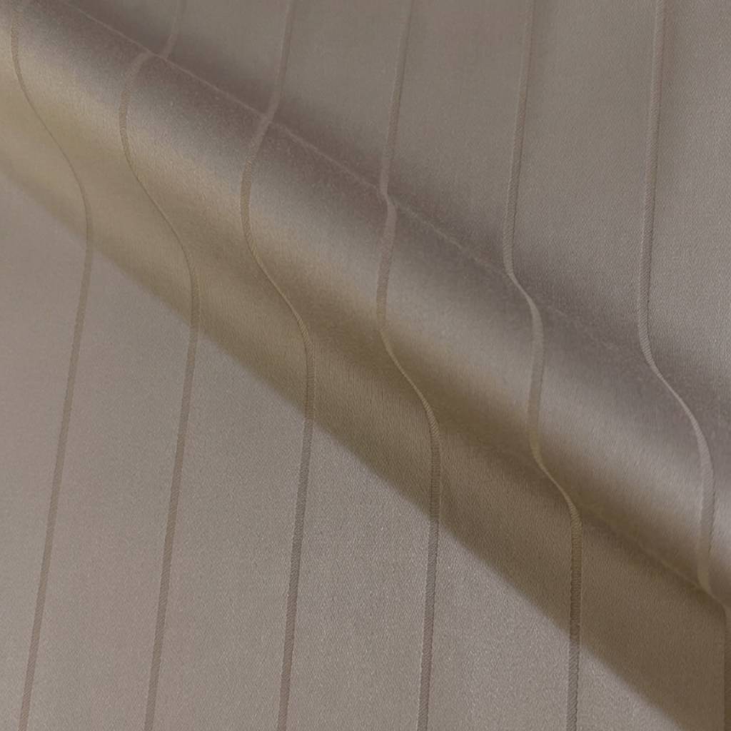 Finole Jacquard Deckenbezug mit Streifenmuster aus 100% ägyptischer Baumwolle, seidig und elegant, für ganzjährigen Komfort