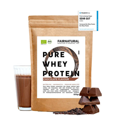 Bio Whey Protein Pulver Schoko - Verdancia