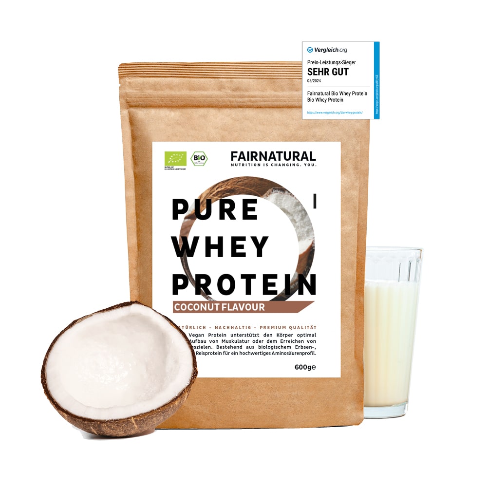 Bio Whey Protein Pulver Kokos - Verdancia