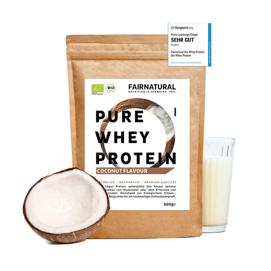 Bio Whey Protein Pulver Kokos - Verdancia