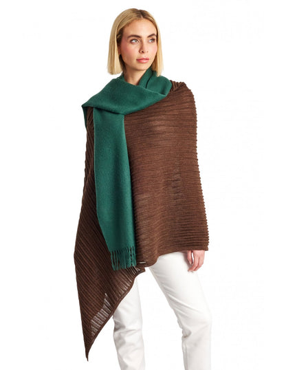 KUNA | Alpaka Webschal Adrian – 100 % Baby-Alpaka | Pasteltöne - Apu Kuntur - Verdancia 2