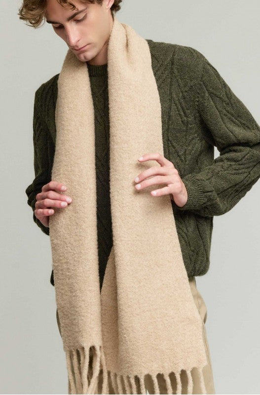 KUNA - Alpaka Schal YAMILETH – Webschal aus Baby Alpaka & Wolle - Verdancia