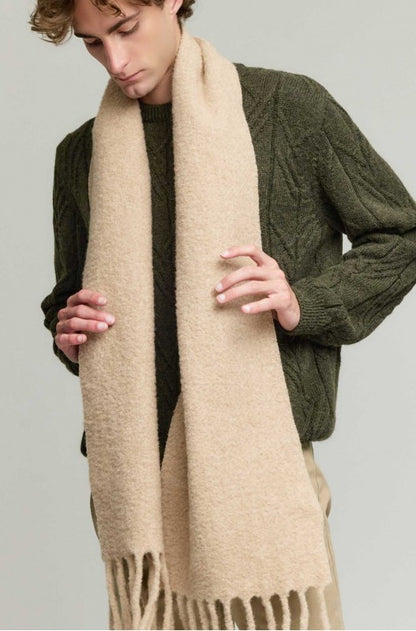 KUNA - Alpaka Schal YAMILETH – Webschal aus Baby Alpaka & Wolle - Verdancia