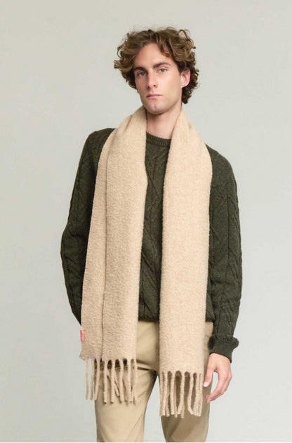 KUNA - Alpaka Schal YAMILETH – Webschal aus Baby Alpaka & Wolle - Verdancia