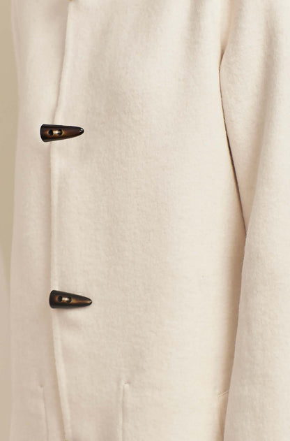 KUNA - Alpaka Wende-Mantel ANASTASIA – Zwei Mäntel in Einem - Verdancia