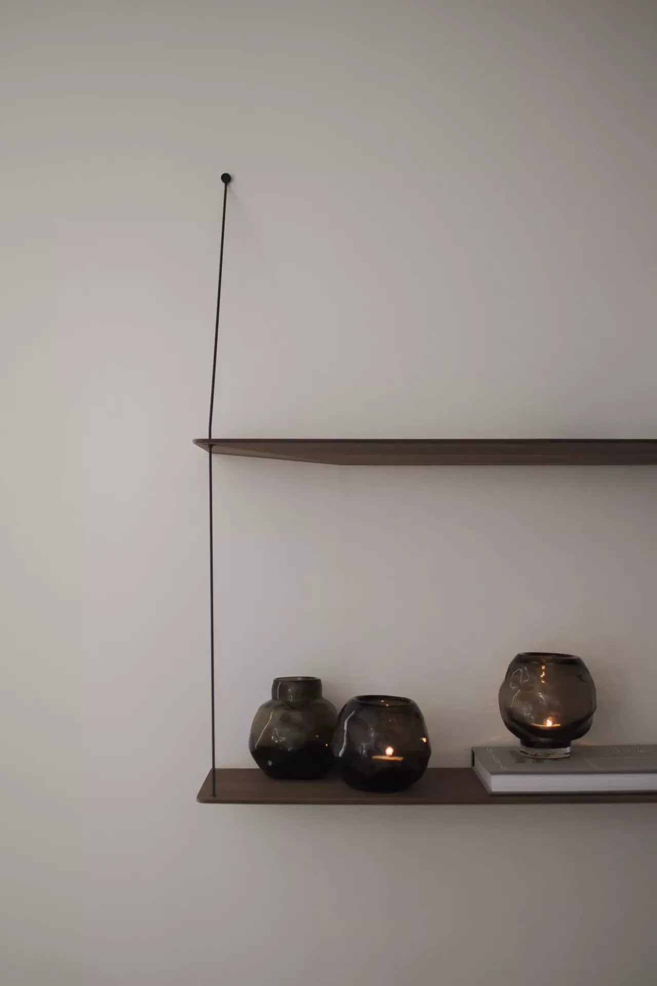 "Bunch" - mini Windlicht auf einem Fuß - Kerzenwindlicht - 12cm - Verdancia