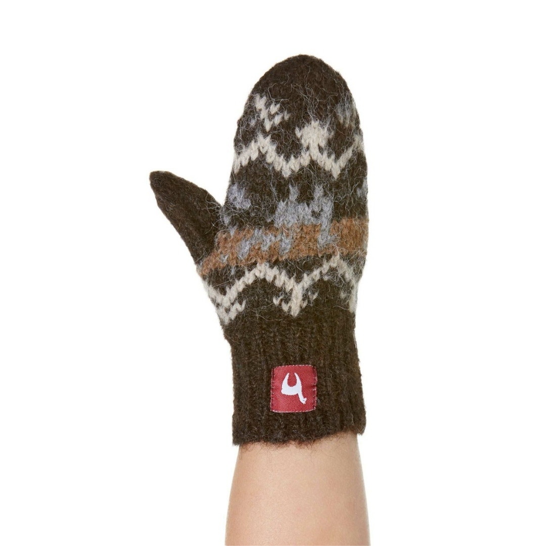 Apu Kuntur - Alpaka Kinder Fausthandschuhe NATURA – 100% naturbelassenes Alpaka | Verdancia 2