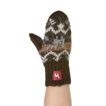 Apu Kuntur - Alpaka Kinder Fausthandschuhe NATURA – 100% naturbelassenes Alpaka | Verdancia 2