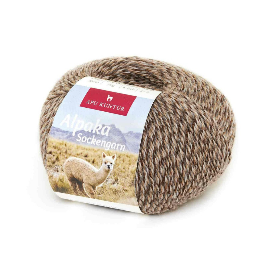 Apu Kuntur - Alpaka Sockenwolle - Sockengarn - 15055 - Verdancia 2