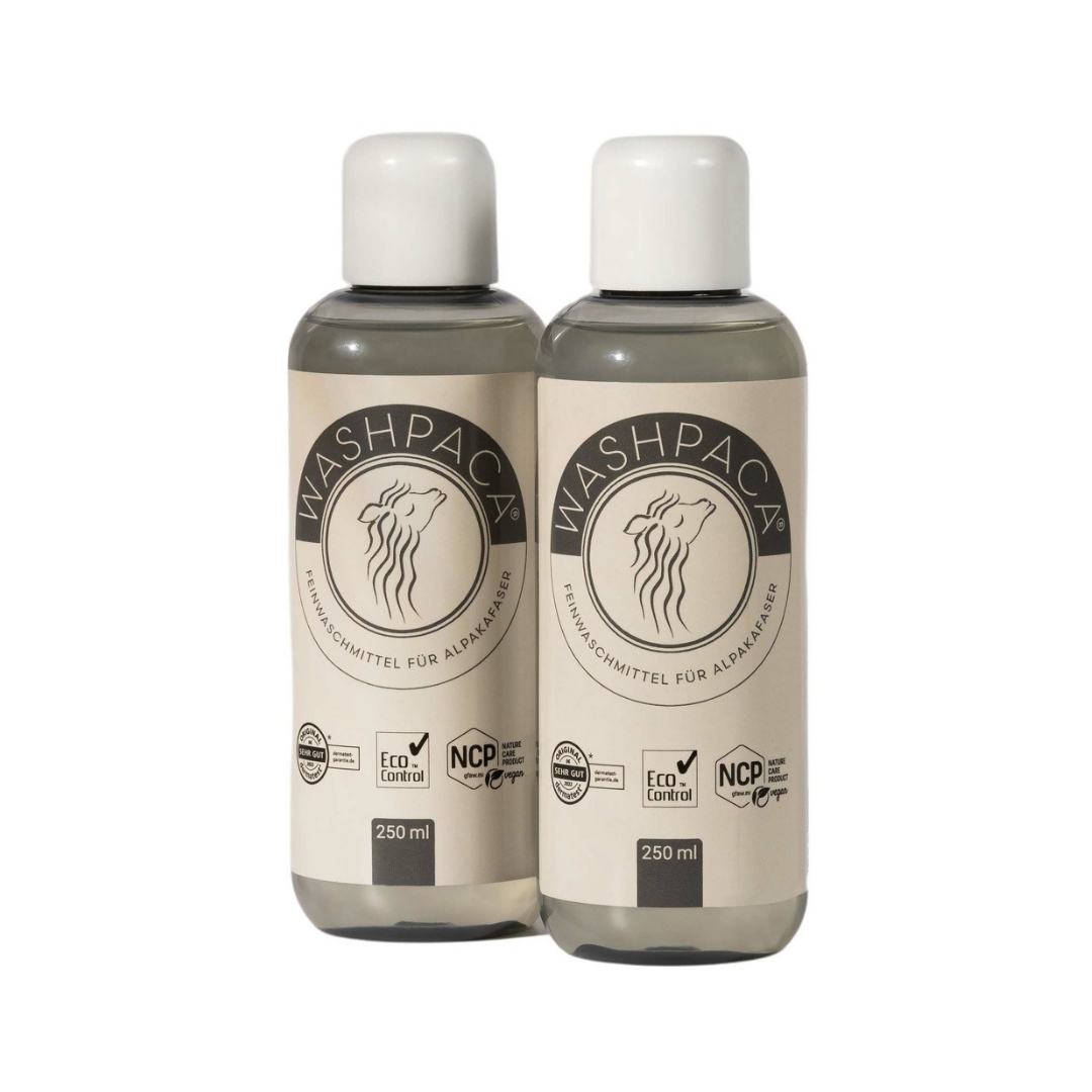 2er Set - washpaca® Bio-Waschmittel – vegan, lanolinfrei, für Alpaka - Verdancia - 