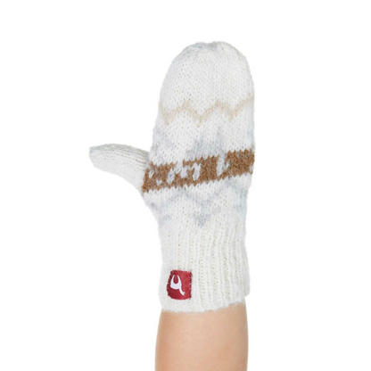 Apu Kuntur - Alpaka Kinder Fausthandschuhe NATURA – 100% naturbelassenes Alpaka | Verdancia 1