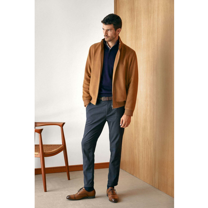 KUNA | Bomberjacke NADRIAN aus Alpaka-Wolle – Essentials für Herren - Verdancia