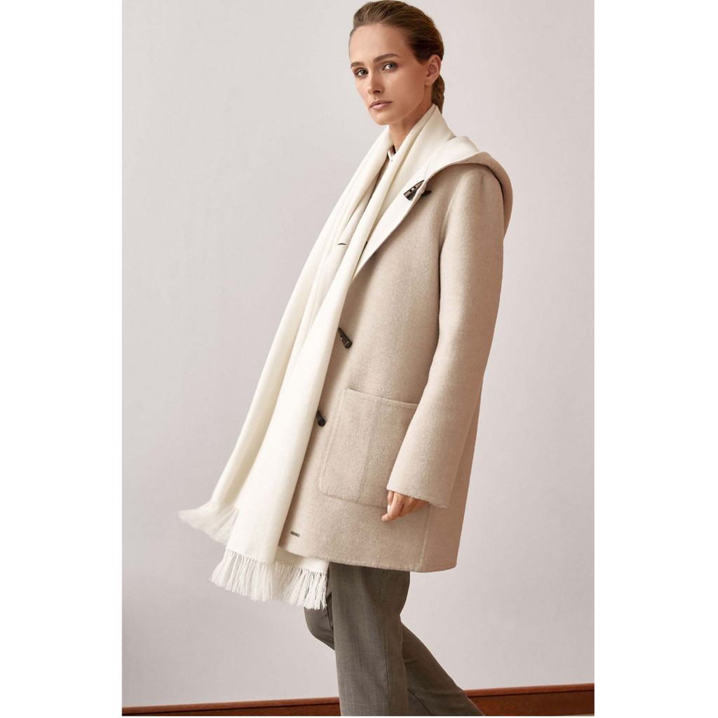 ANASTASIA Alpaka Wendemantel Damen | Baby Alpaka – KUNA | Verdancia