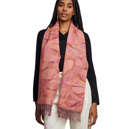 KUNA | Alpaka Webschal Willing – 100 % Baby‑Alpaka | leicht & elegant - Apu Kuntur - Verdancia