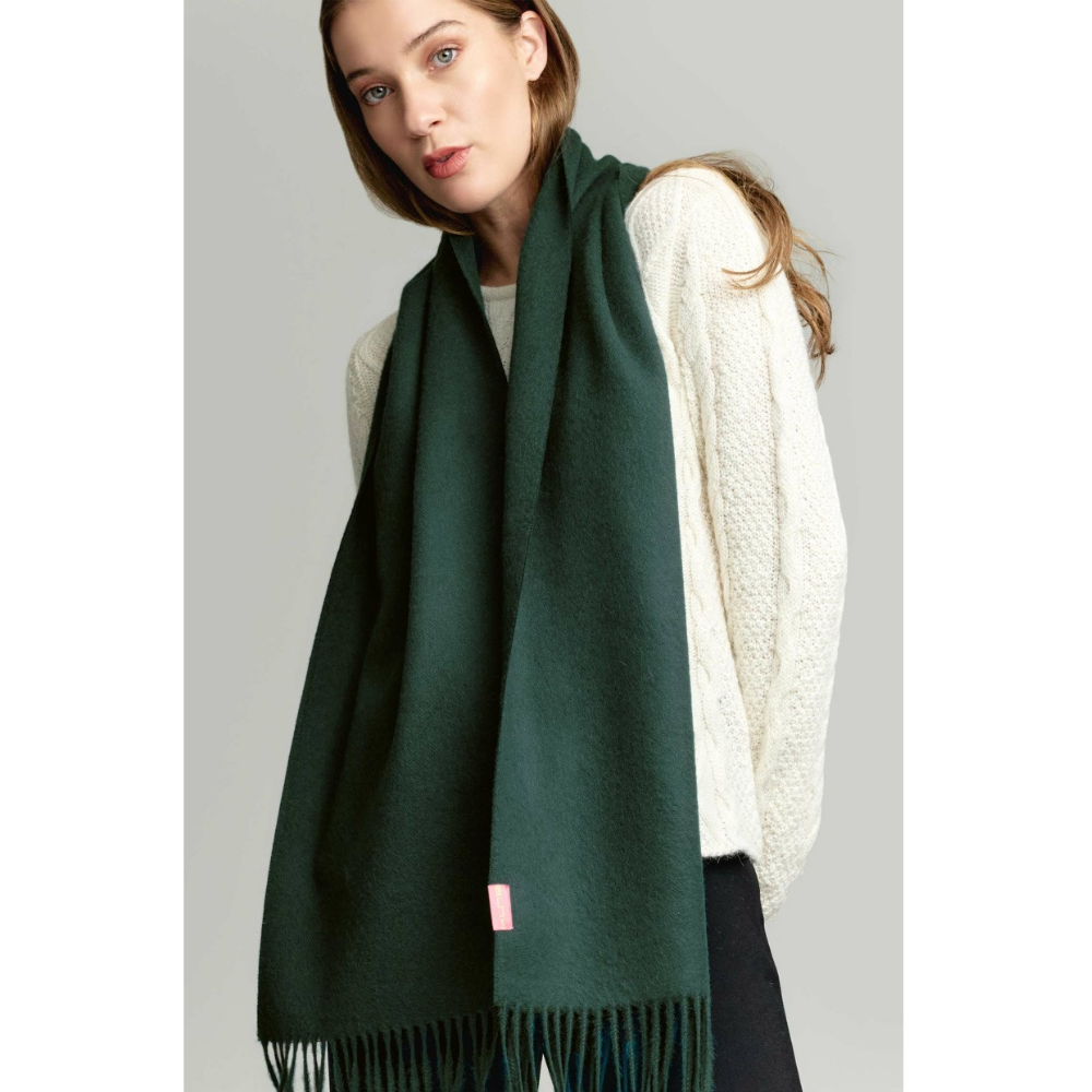 KUNA | Alpaka Webschal Adrian – 100 % Baby-Alpaka | Pasteltöne - Apu Kuntur - Verdancia 8