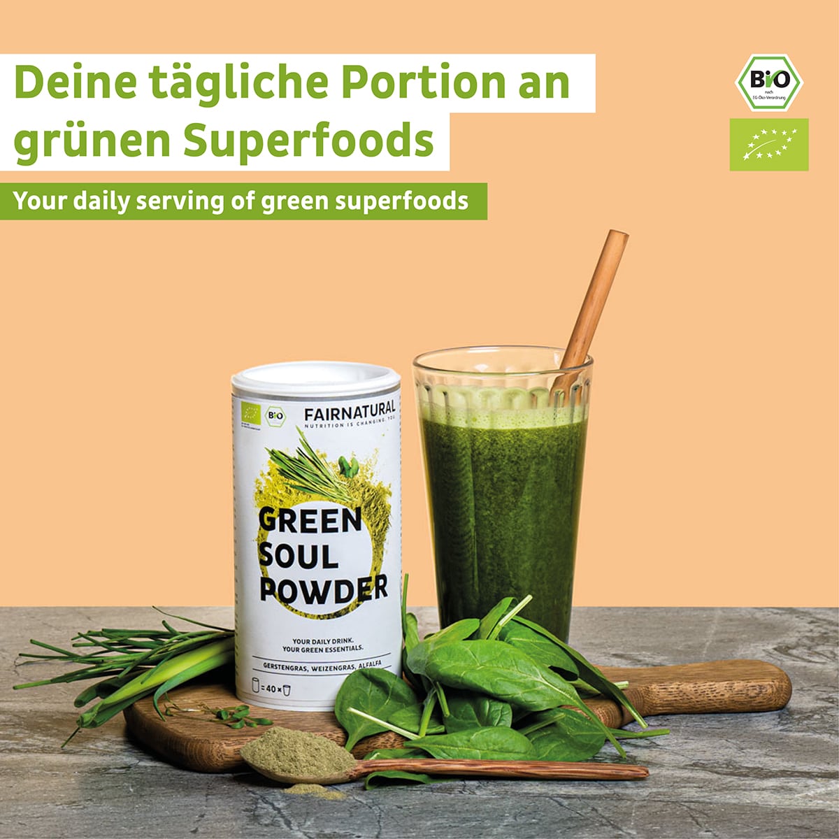 Bio Green Smoothie Pulver - Verdancia