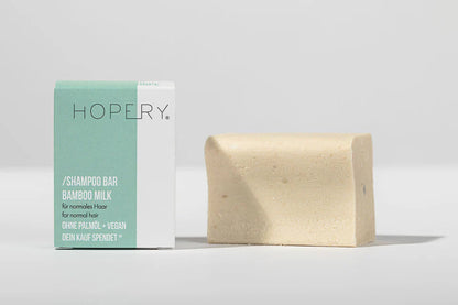 Hopery - Bamboo Milk  - Shampoo Bar – Naturshampoo - Verdancia