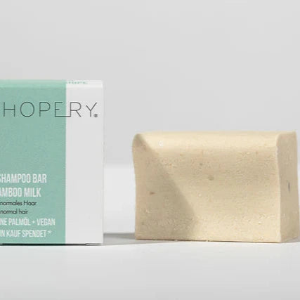 Hopery - Bamboo Milk  - Shampoo Bar – Naturshampoo - Verdancia