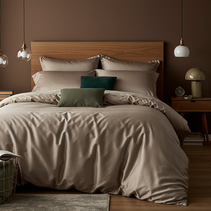 Finole Luxe Satin Spannbettlaken aus ägyptischer Baumwolle