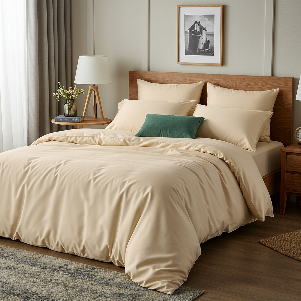 Finole Luxe Satin Spannbettlaken aus ägyptischer Baumwolle