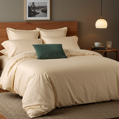 Finole Luxe Satin Spannbettlaken aus ägyptischer Baumwolle