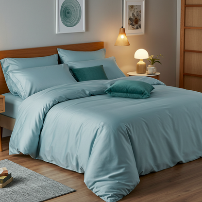 Finole Luxe Satin Spannbettlaken aus ägyptischer Baumwolle