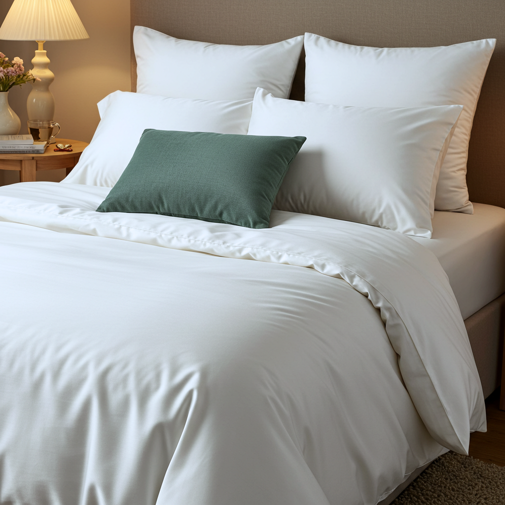 Finole Luxe Satin Spannbettlaken aus ägyptischer Baumwolle