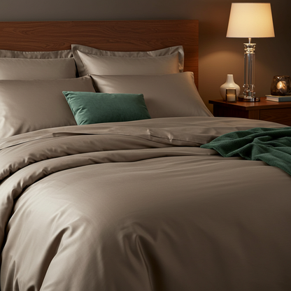 Finole Luxe Satin Spannbettlaken aus ägyptischer Baumwolle