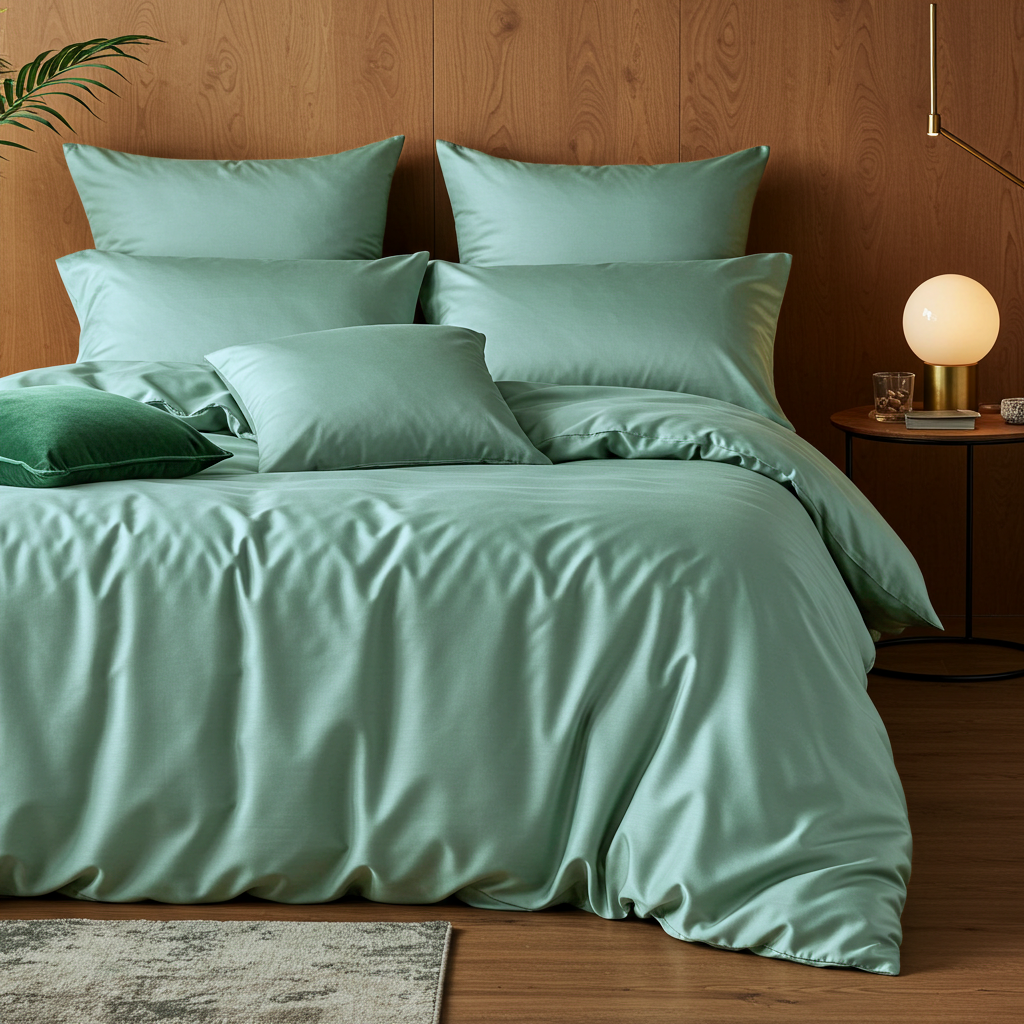Finole Luxe Satin Spannbettlaken aus ägyptischer Baumwolle