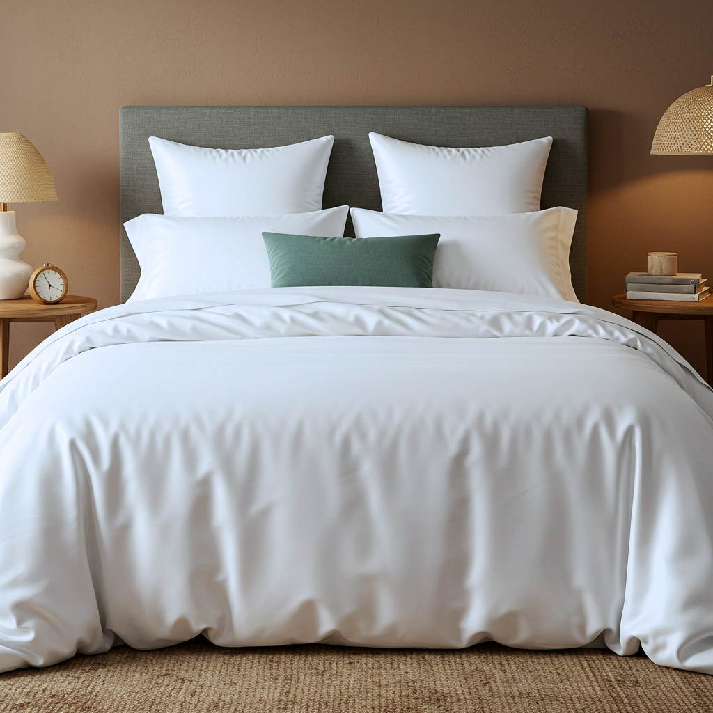 Finole Luxe Satin Spannbettlaken aus ägyptischer Baumwolle