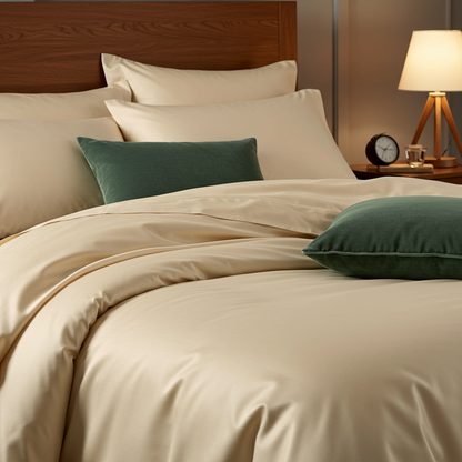 Finole Luxe Satin Spannbettlaken aus ägyptischer Baumwolle