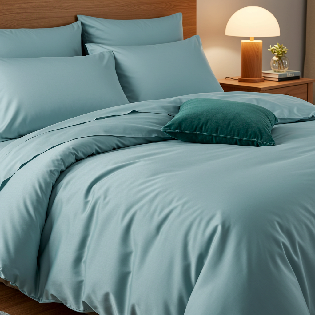 Finole Luxe Satin Spannbettlaken aus ägyptischer Baumwolle